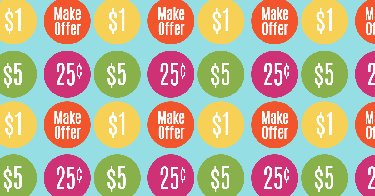 Pricing Garage Sale Stuff - Stellar tips! Stellar Tips - Pricing Garage Sale Stuff