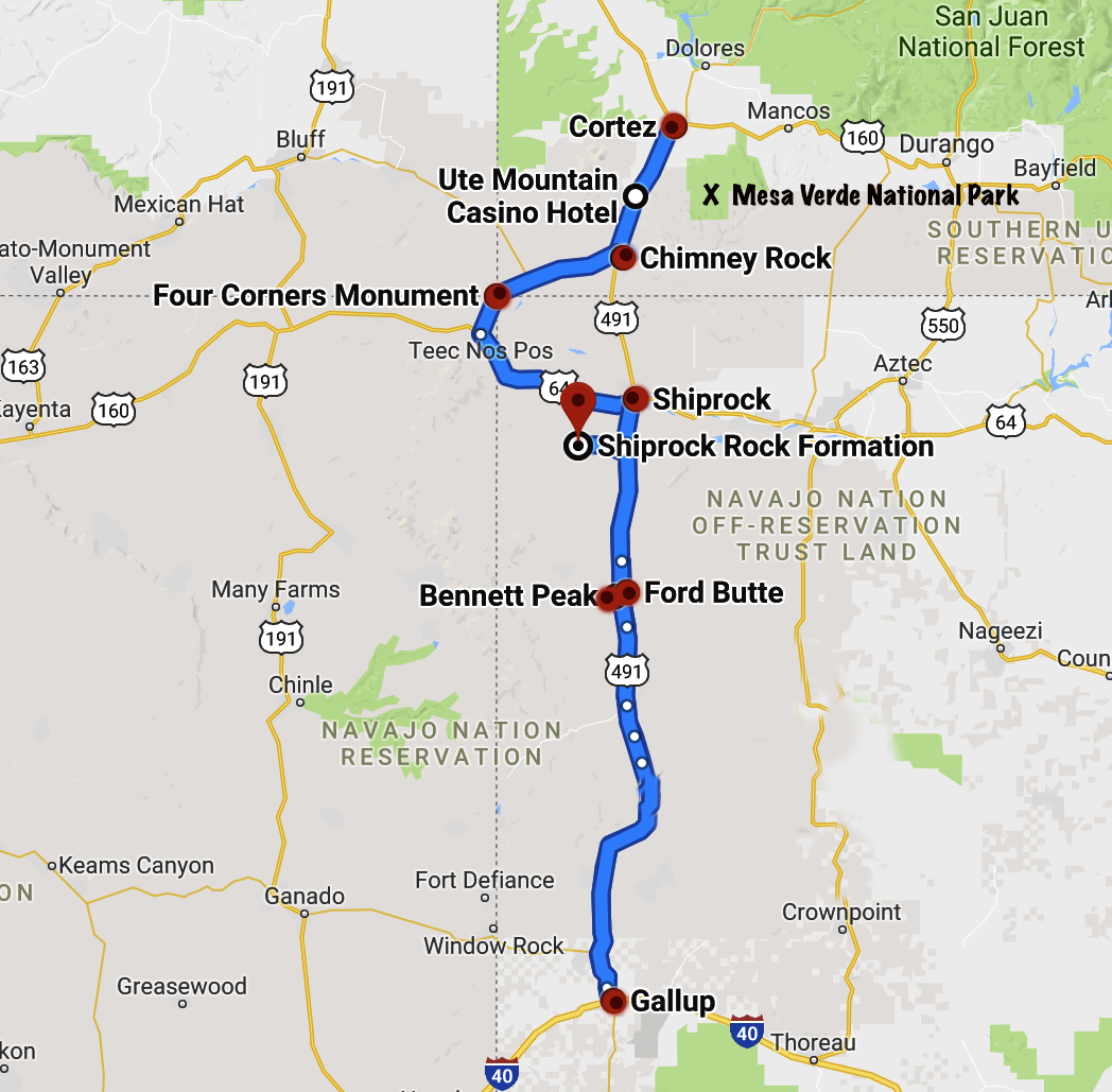 RiverBear Photo Blog Cortez, CO to Gallup, NM