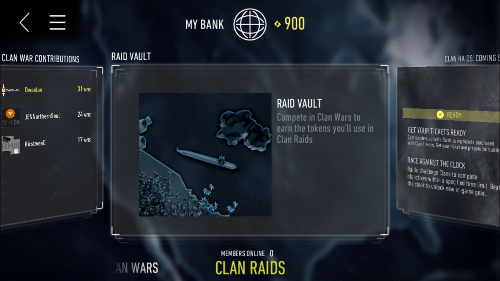 Dweelan COD AW Clan App Update...