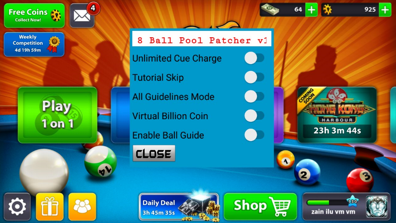 8 Ball Pool 3 10 3 Patcher Mega Mod Apk Official K Mods Download Now