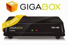 Atualizacao do receptor Gigabox S200SD V