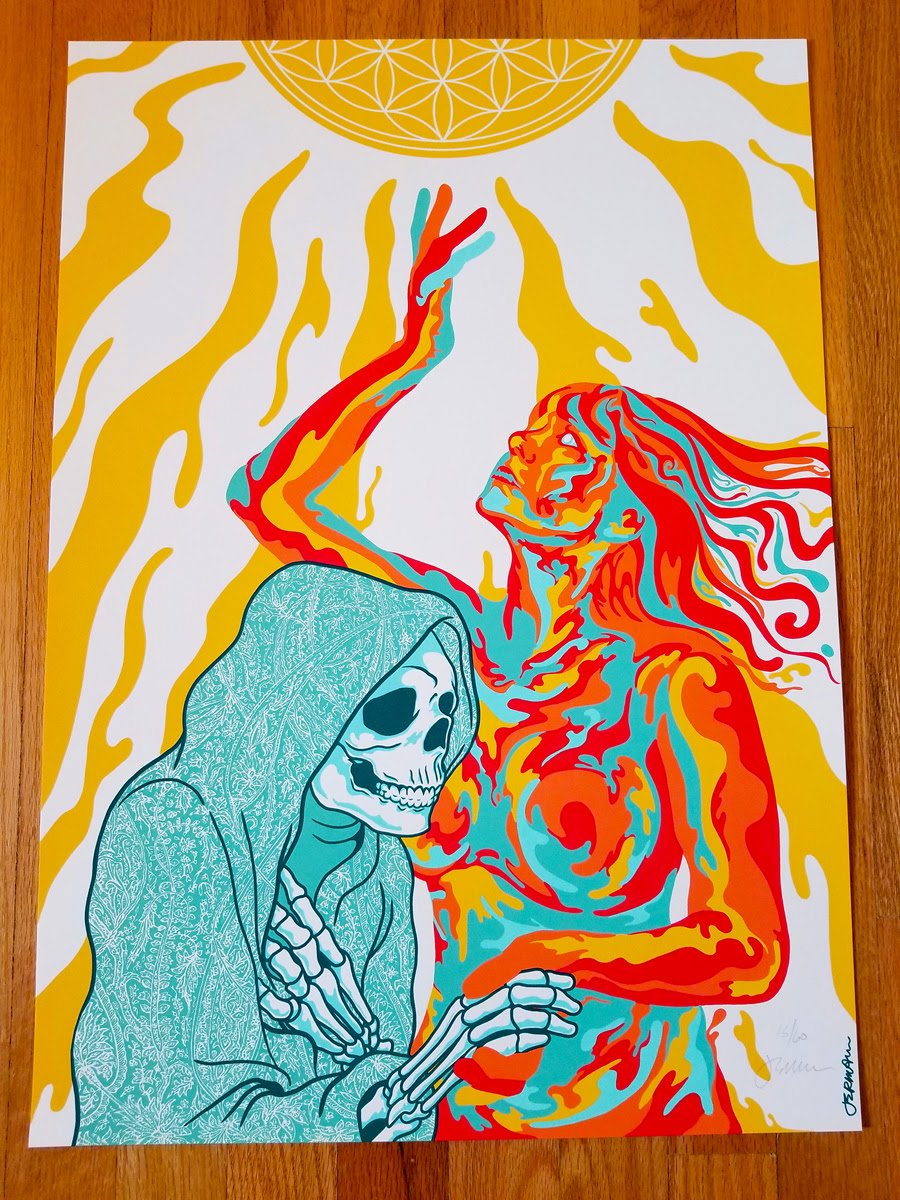 Jermaine Rogers The Transition Art Print Release