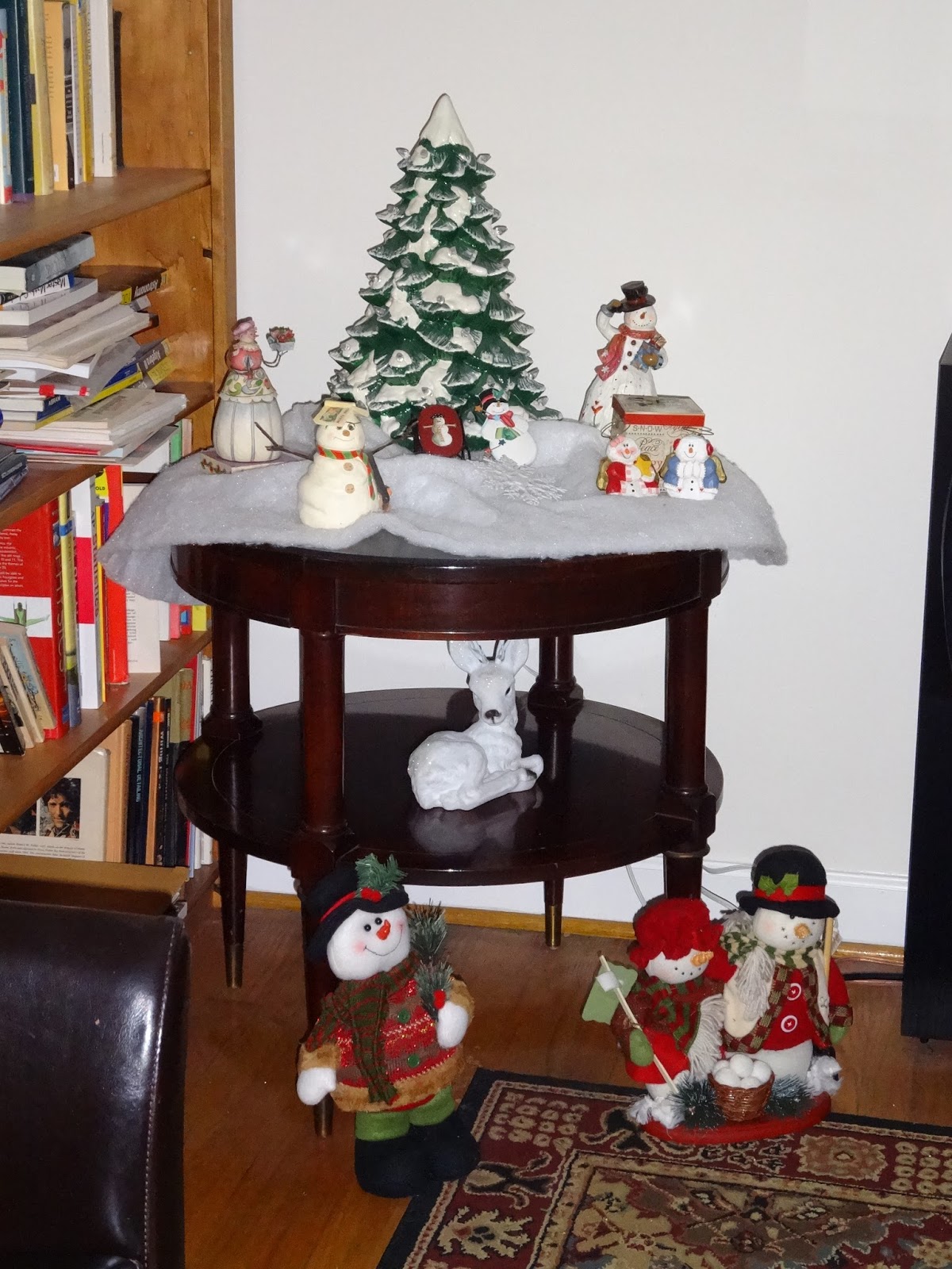 Debbie Styles Life Snowmen Tablescapes And Winter Decorating