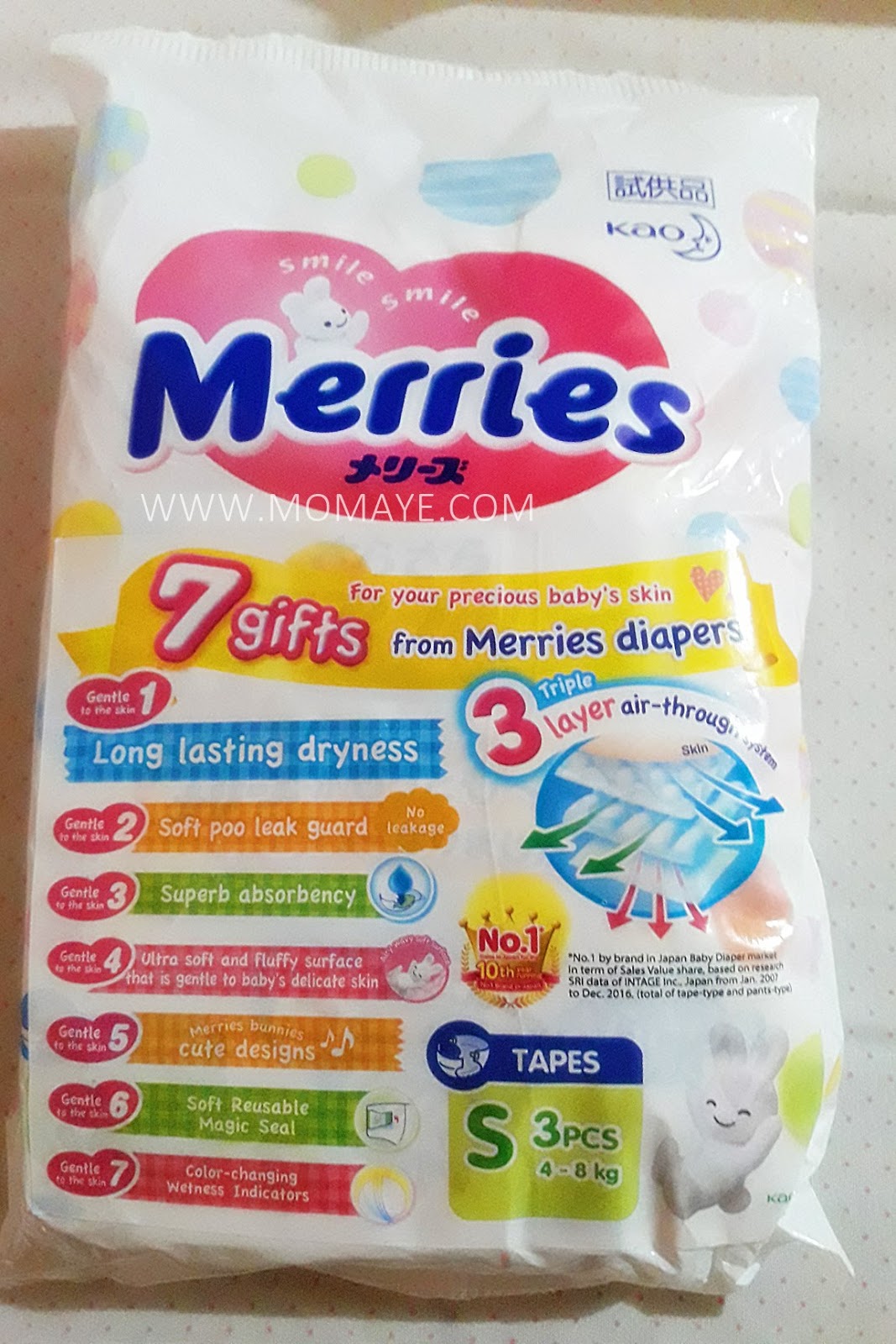 Wear A Smile with Merries Japan’s 1 Baby Diaper