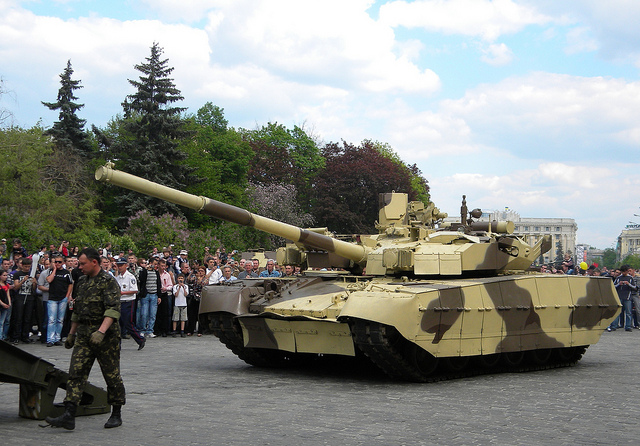T-84 Oplot model tank pic