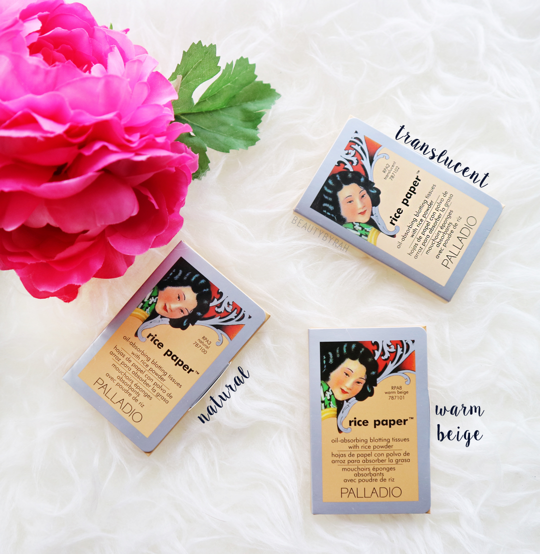 Blot, Powder and Go! | Palladio Rice Paper Oil Blotting
