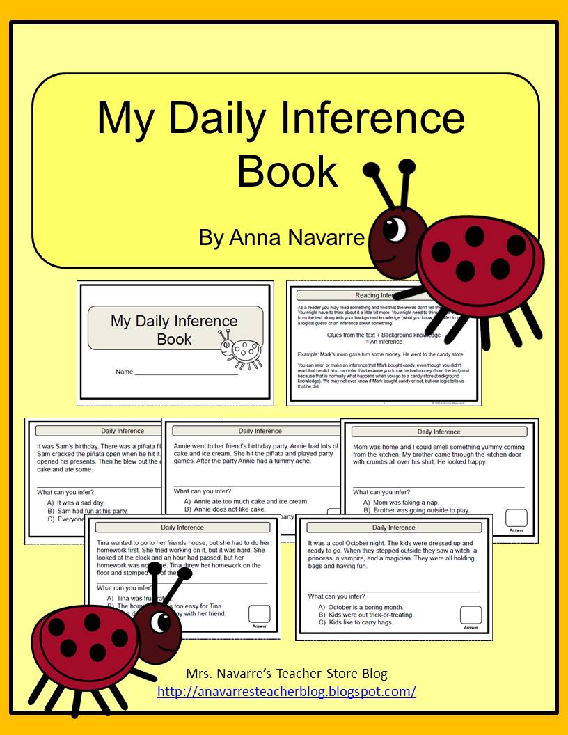 Mrs. Navarre’s Teaching Blog: Teaching Inference