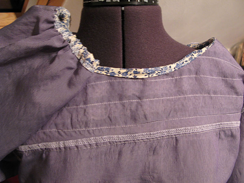 Watch This Lace - Winnie's modern librarian blouse - A Stitching Odyssey