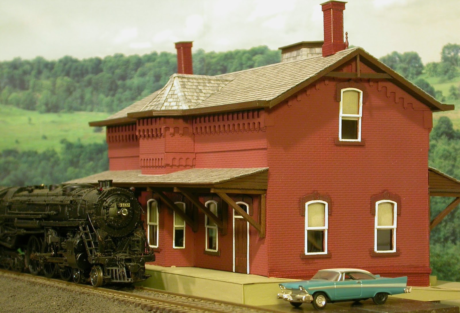 Central Vermont Railway Randolph station