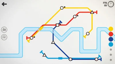 لعبة Mini Metro مهكرة للأندرويد، لعبة Mini Metro كاملة للأندرويد