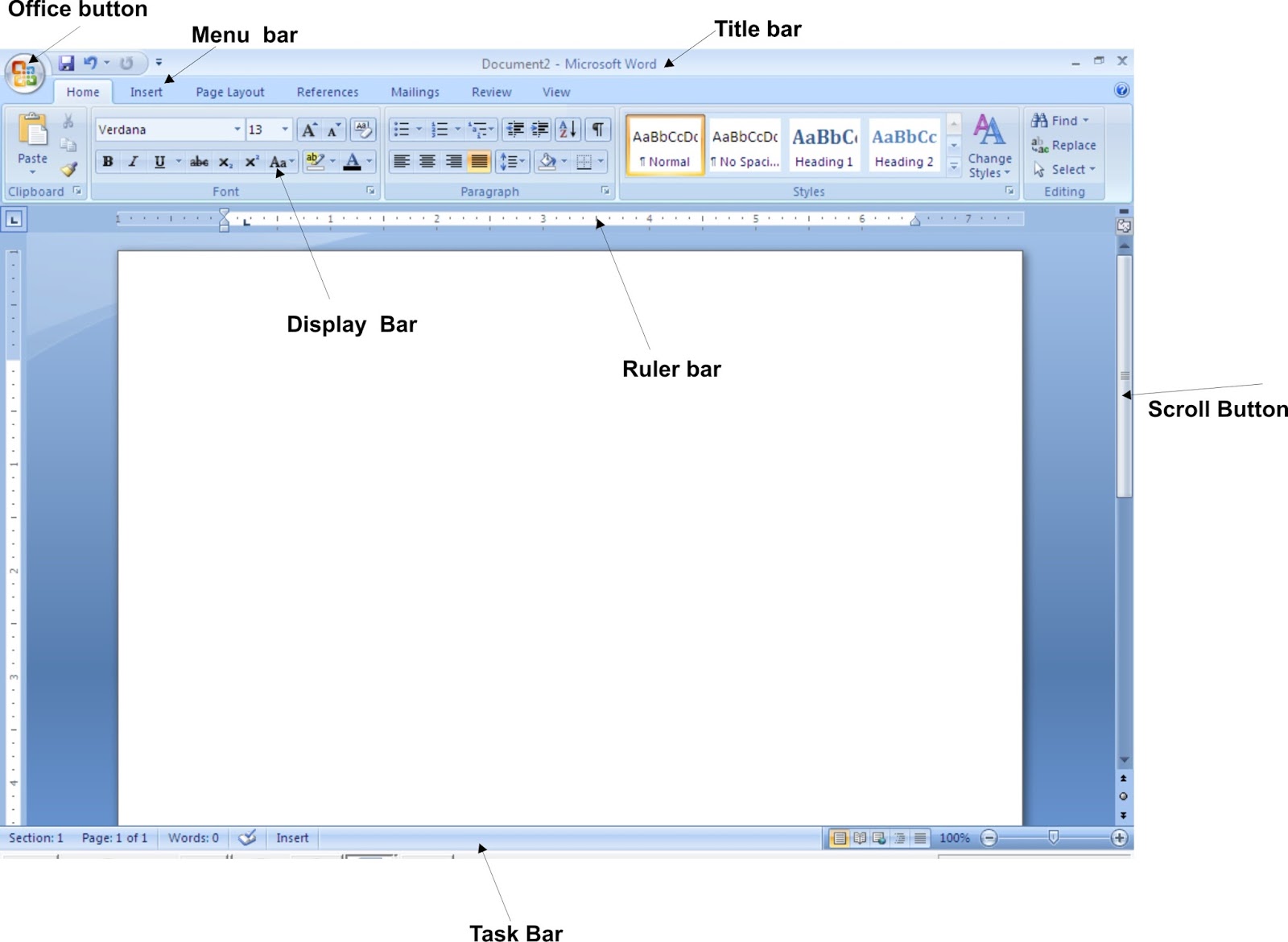 office solutionz understanding microsoft word functions bars office word com