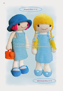 The Dress Up Dolls Crochet Pattern Book is out :) - Sayjai ...