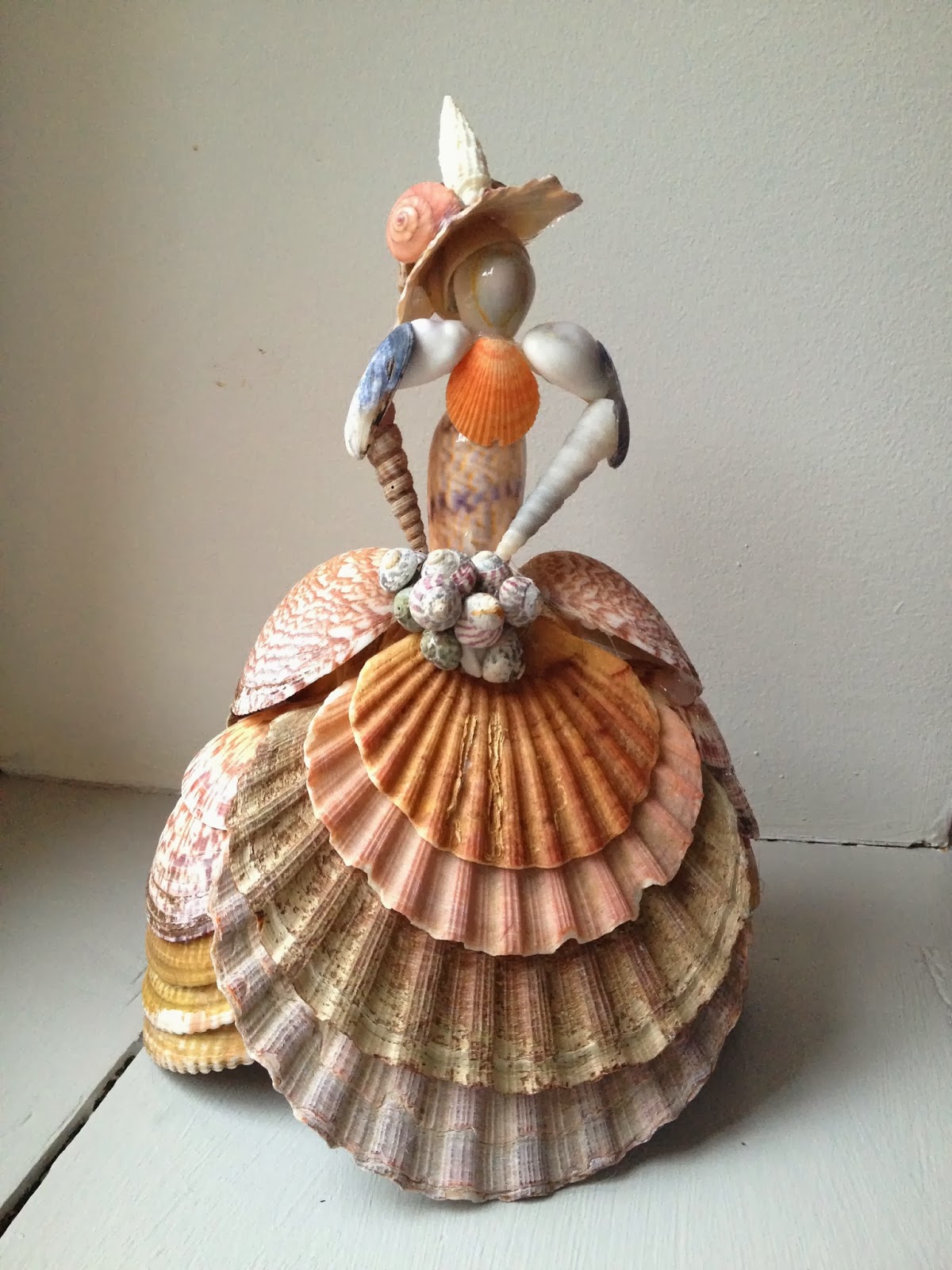 Les lubies de boubou: Les poup?�es en coquillage