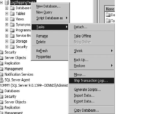 SQL SERVER SPECIALIST: Step by Step Log Shiping Configuration