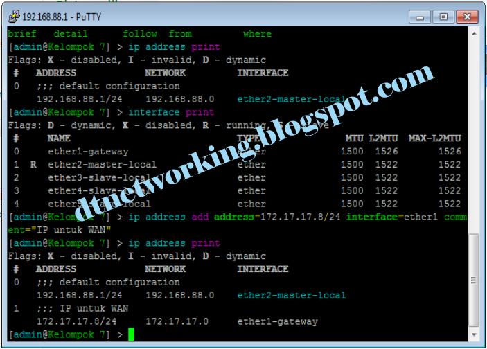 KONFIGURASI IP ADDRESS MIKROTIK Govincer Blog