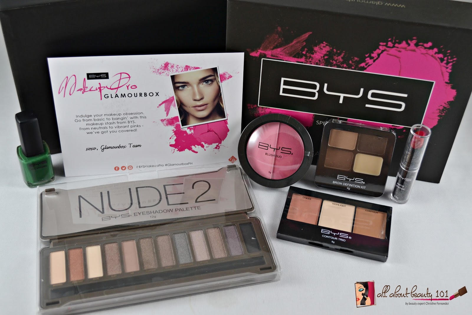 Unboxing My Glamourbox: BYS Makeup Pro Exclusive Box  All About Beauty 101