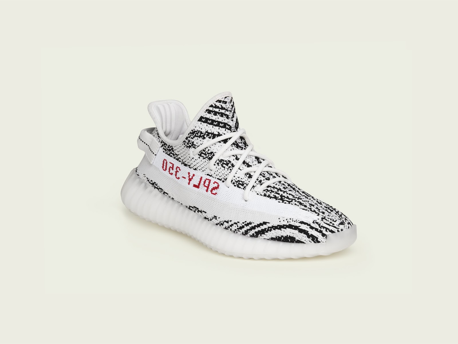 Swag Craze: The YEEZY BOOST 350 V2 White / Core Black / Red by KANYE ...