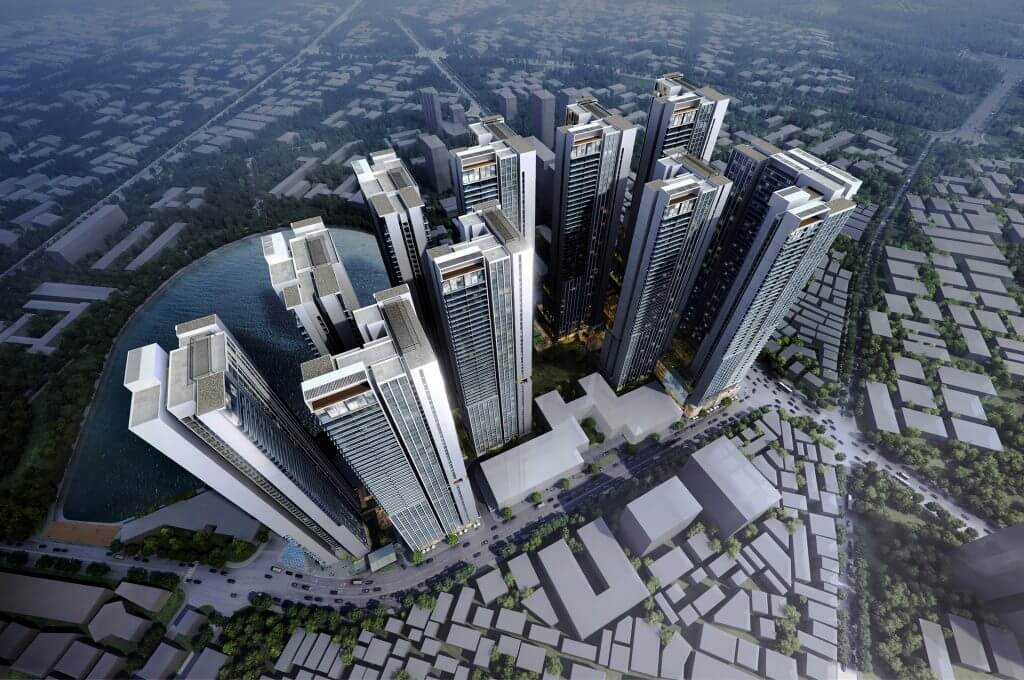 Góc nhìn dự án Vinhomes Gallery Giảng Võ từ trên xuống Góc nhìn dự án Vinhomes Gallery Giảng Võ từ trên xuống