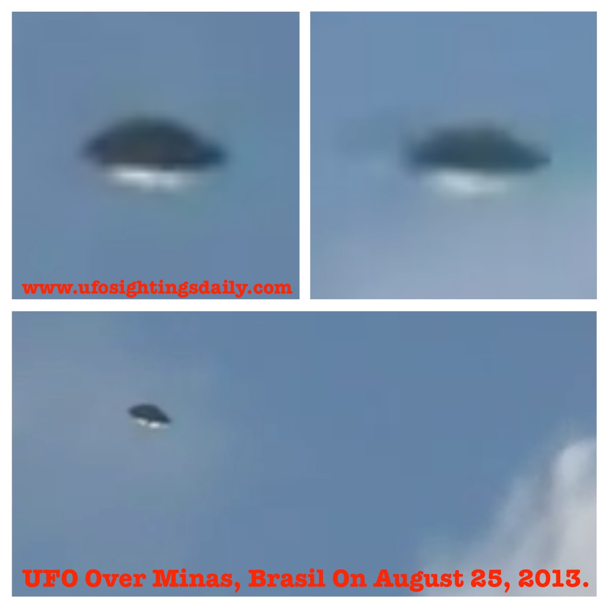 UFO SIGHTINGS DAILY: UFO Recorded Over Neighbourhood In Southern Minas ...