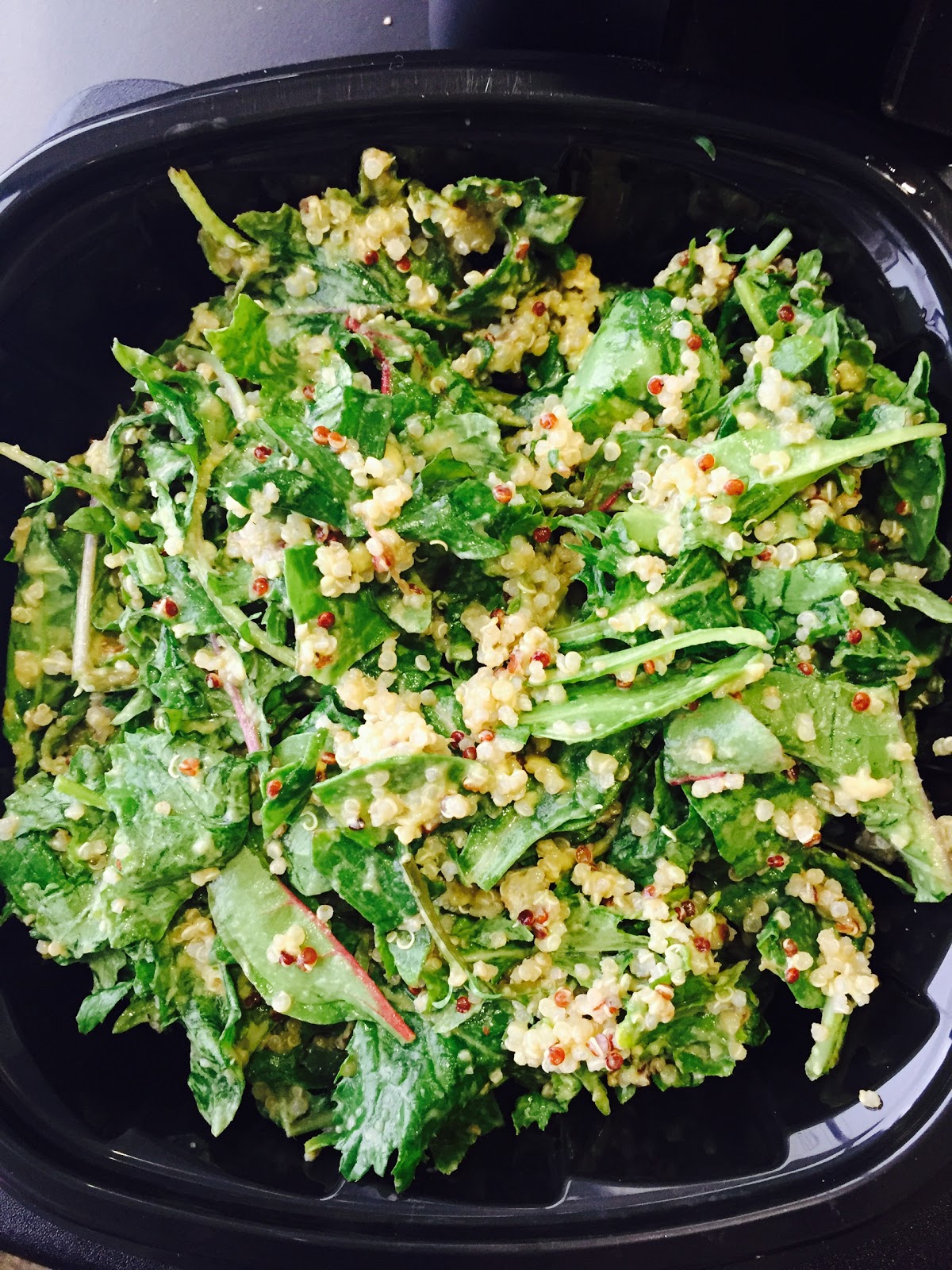 Amy's Nutritarian Kitchen Simple Greens and Quinoa Salad