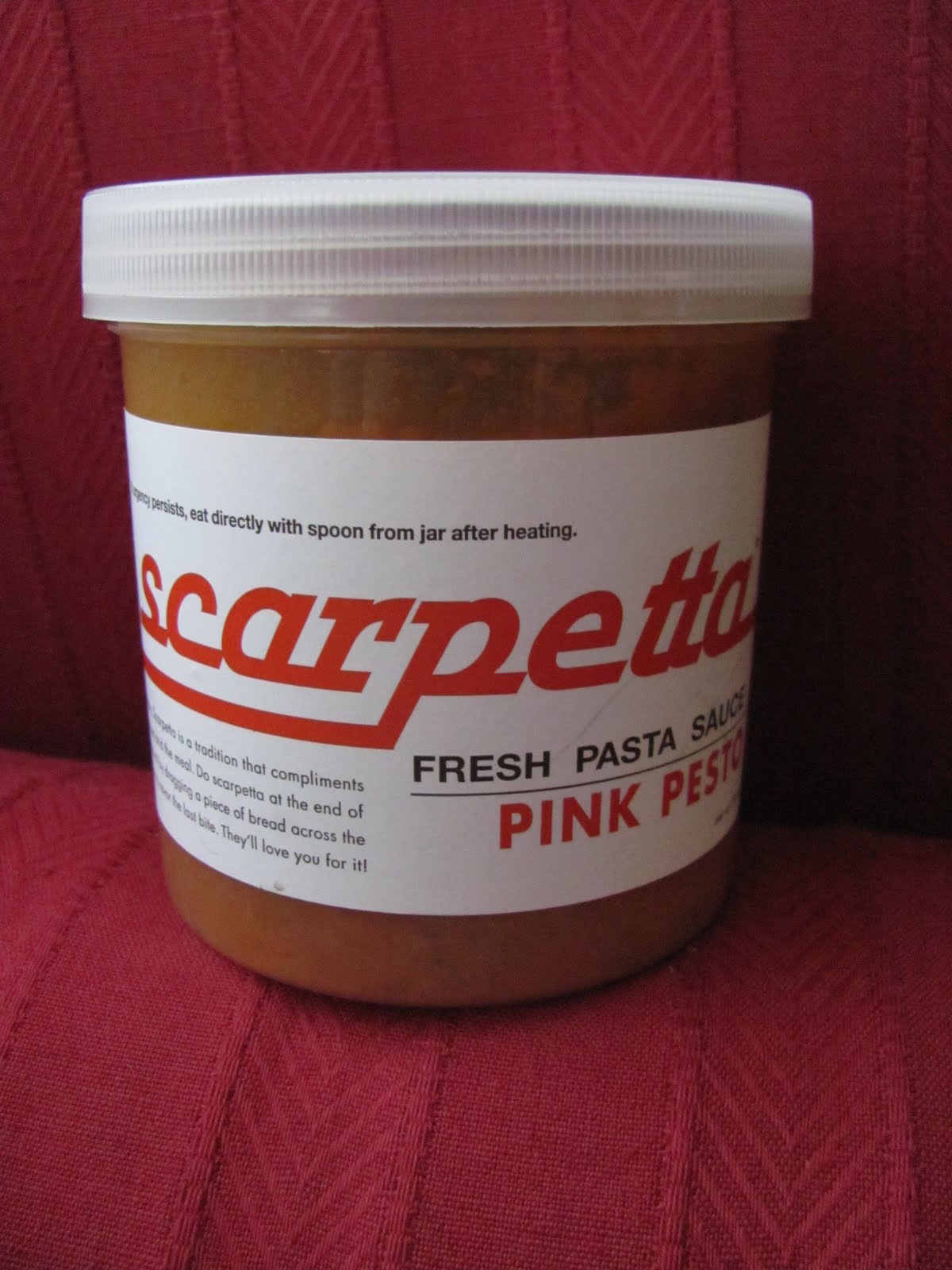 Foodette Reviews: Scarpetta Pink Pesto