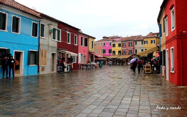 Qué ver en Burano, Casas de colores en Burano. Canales de Burano