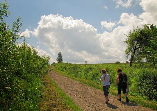 Na stoku Grodziska. Na stoku Grodziska.