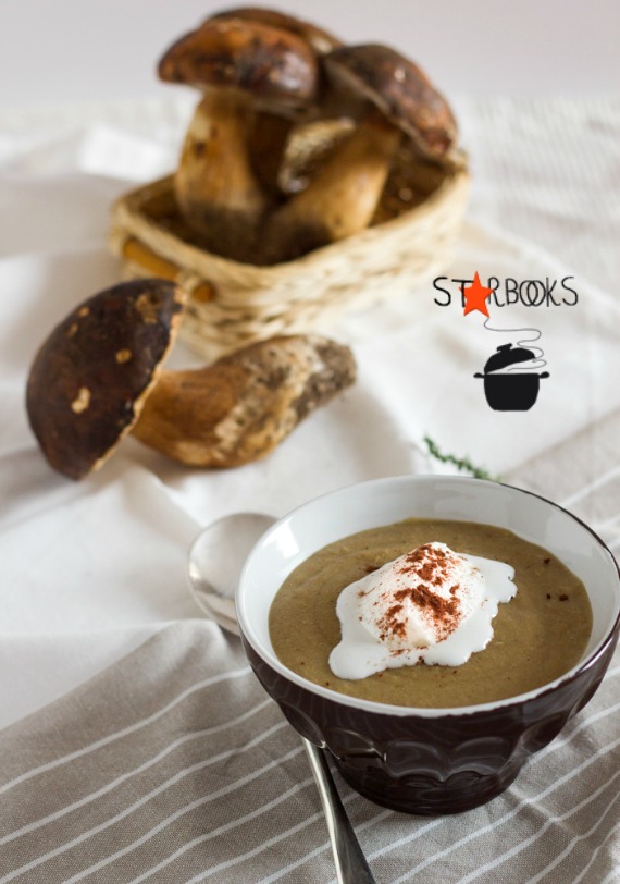 Andante con gusto Zuppa cremosa di porcini e cacao per Starbooks