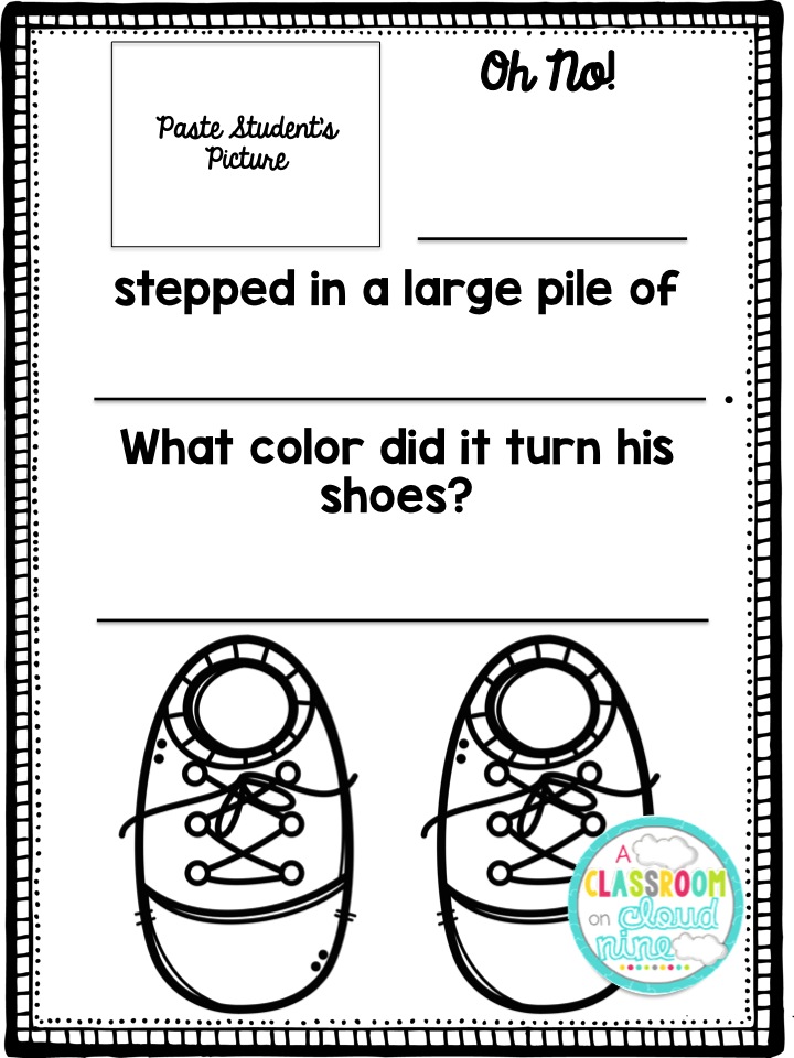 A Classroom On Cloud Nine Pete the Cat I Love My White Shoes