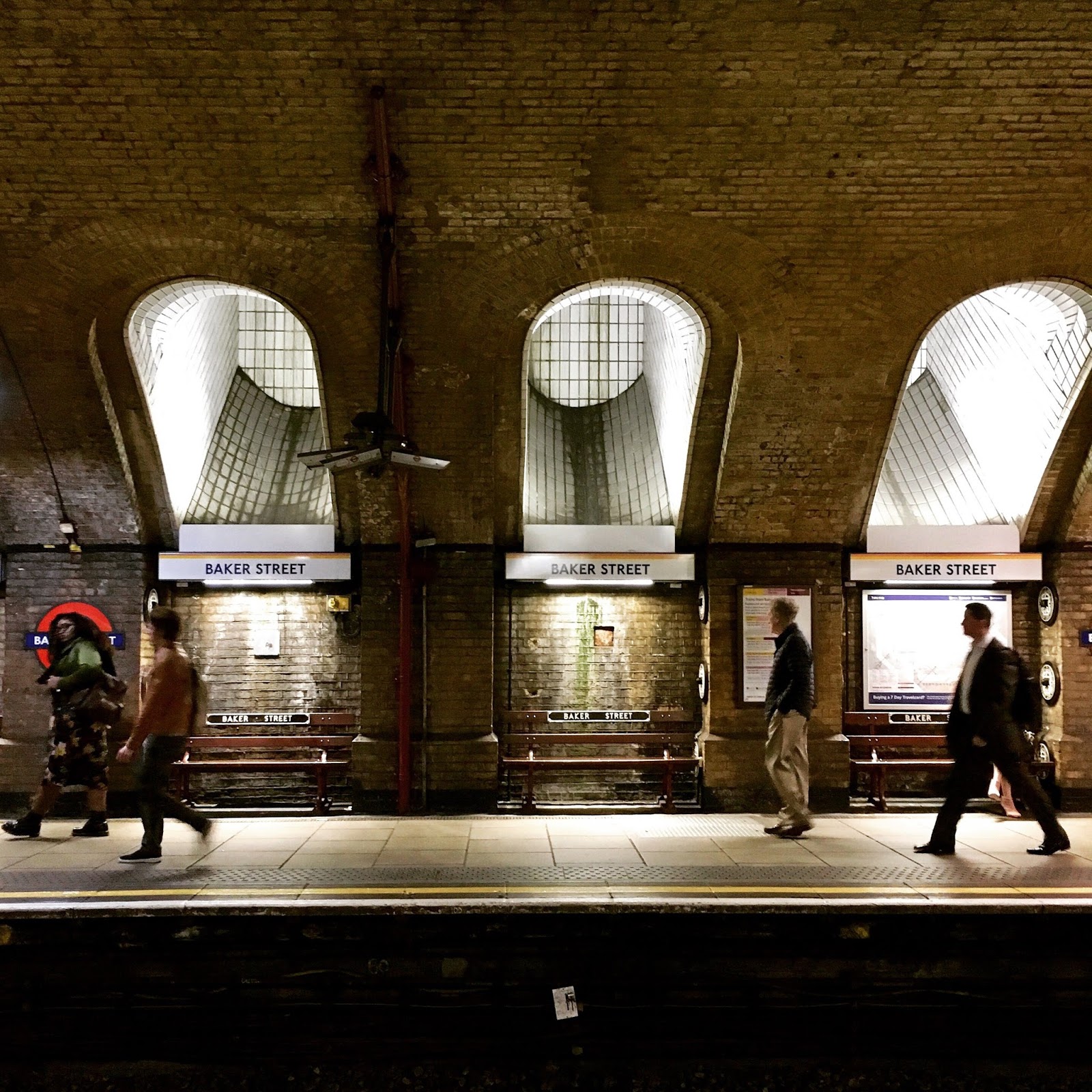 Baker Street Station—Sherlock Holmes was there