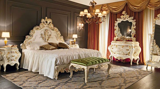 minimalist home design decor, luxury classic bedroom with royal furniture minimalist style