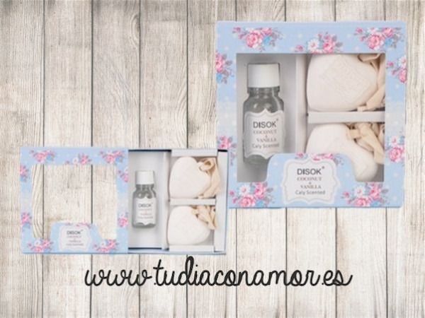 Detalles de boda de estilo romántico Detalles románticos de estilo shabby chic para las invitadas de vuestra boda