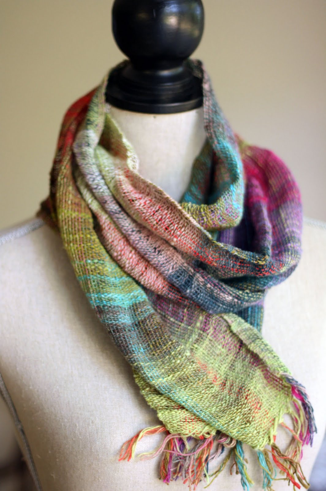 French Press Knits Weaving with Noro