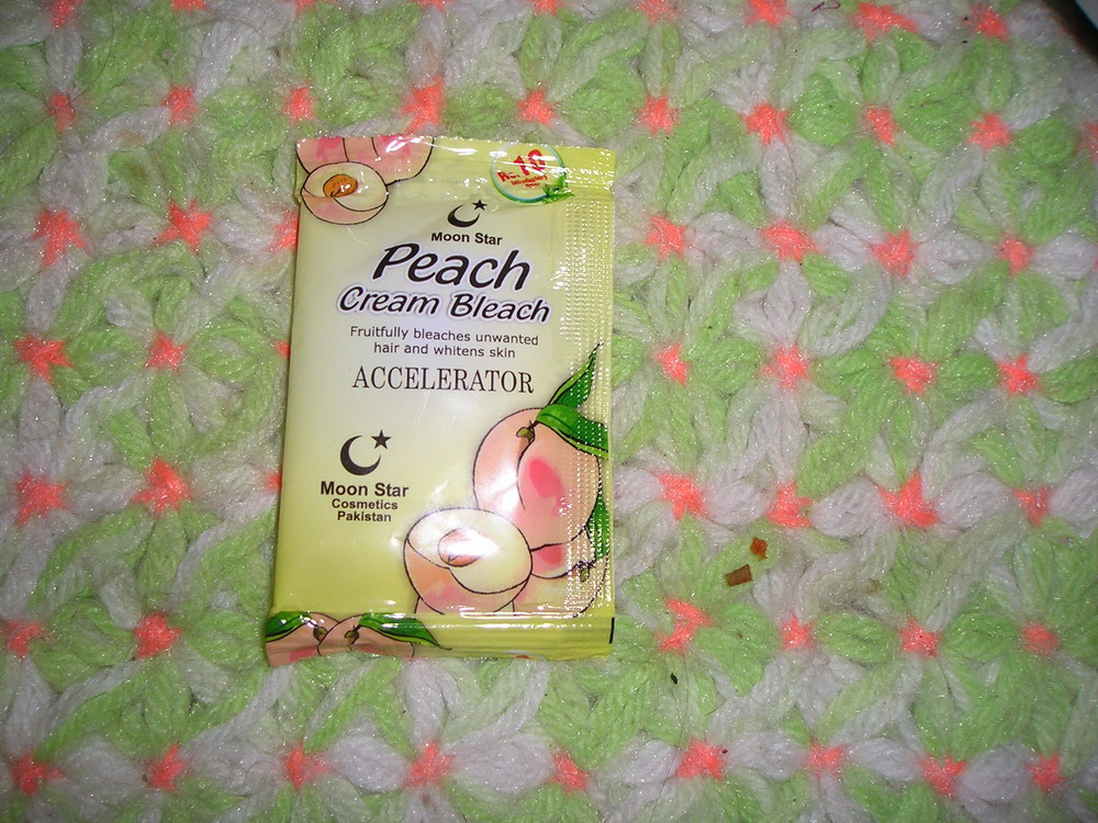 All Dolled Up Beauty Blog Peach Bleach Creme