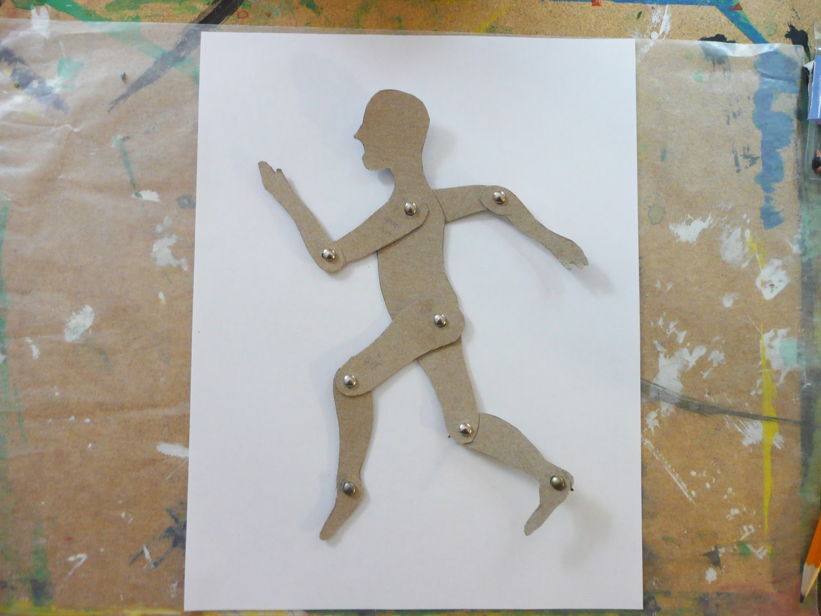 moveable drawing model