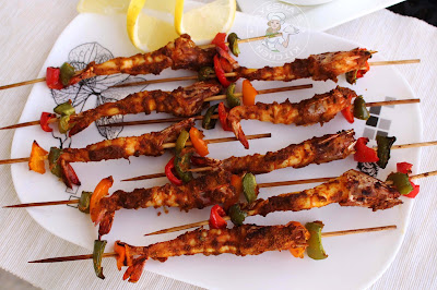 shrimp skewered healthy pawn recipes for a perfect dinner party food seafood grill