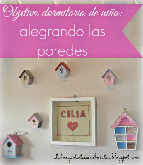 Casitas de pájaros para habitación de niña