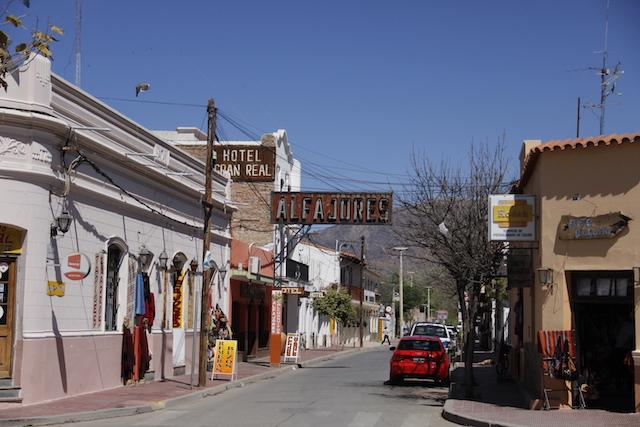 Vila de Cafayate na Argentina Vila de Cafayate na Argentina