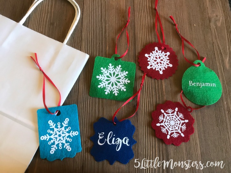 5 little monsters felt