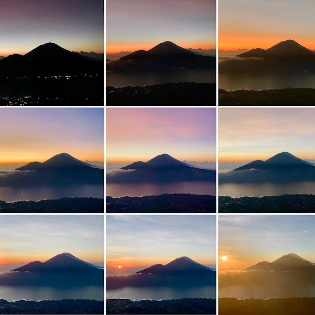 sunrise mount batur bali sunrise mount batur bali