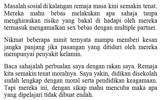 Nikmatnya Beberapa Minit Tapi Tanggung Derita Kemaluan Bernanah