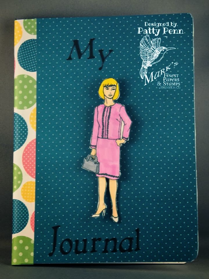 Winnie's Whims & My Crafts Paper Doll Journal and Bookmark
