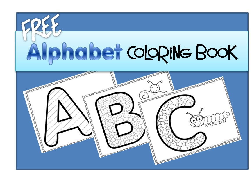 FREE Alphabet Coloring Sheets