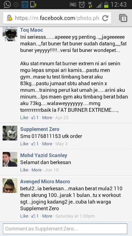 Fatburner Sapu