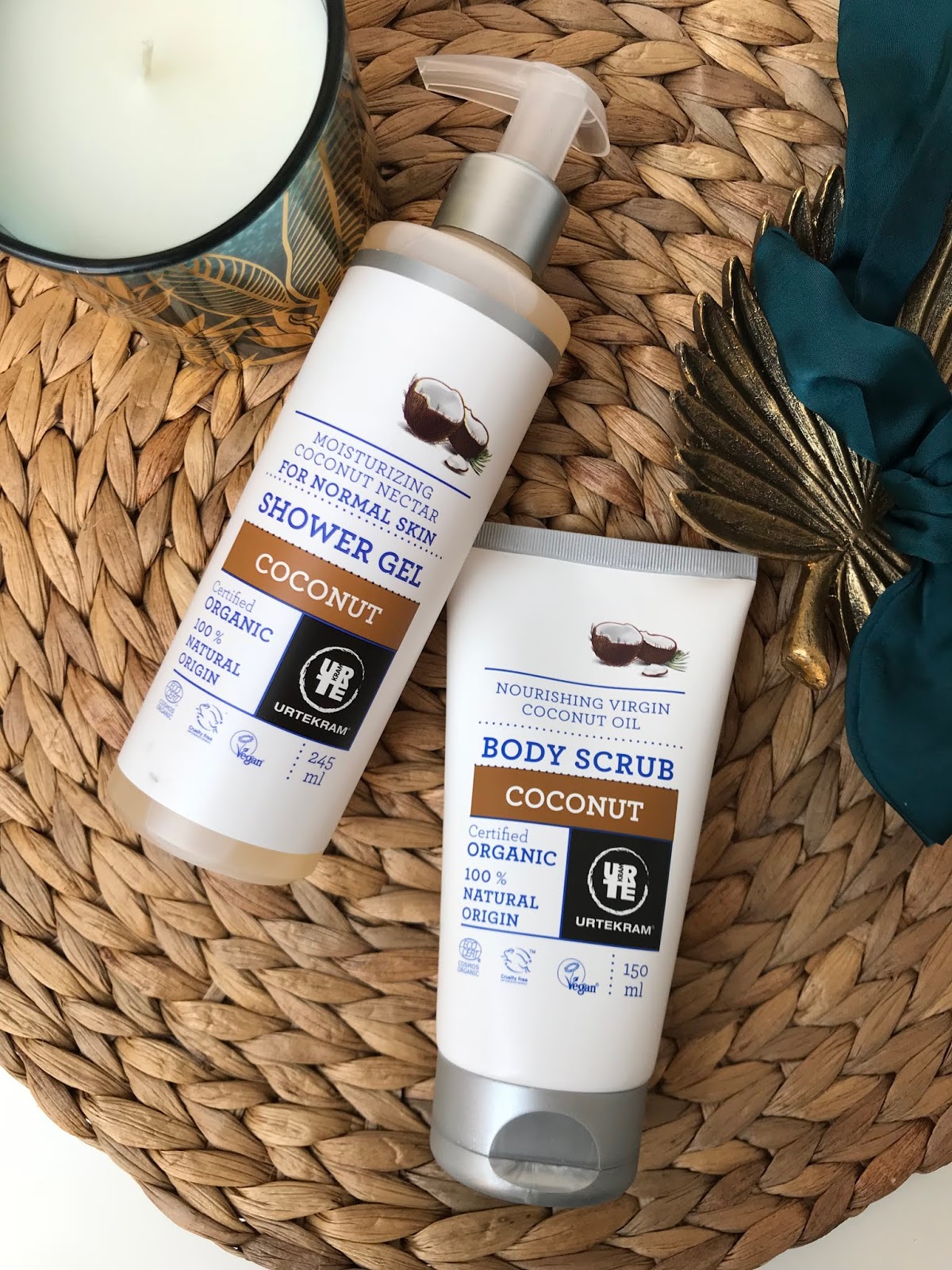 Urtekram Coconut Shower Gel & Body Scrub