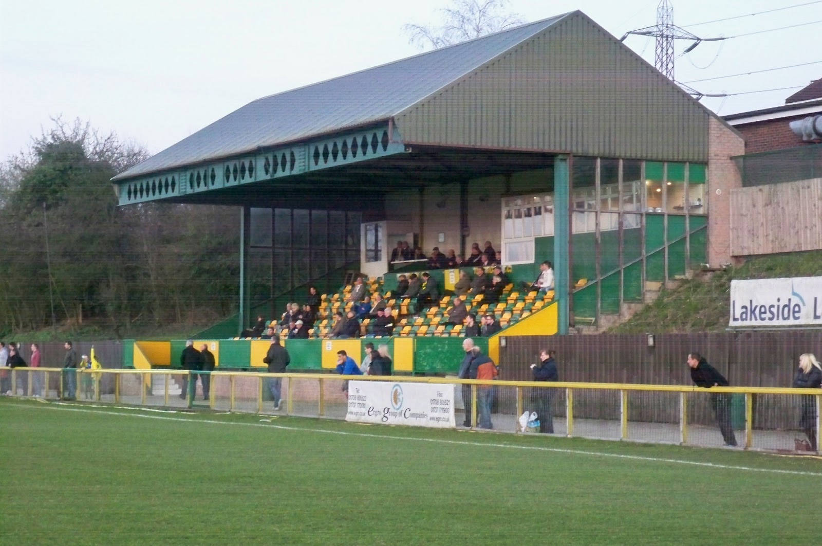 Football Grounds visited by Richard Bysouth Thurrock FC