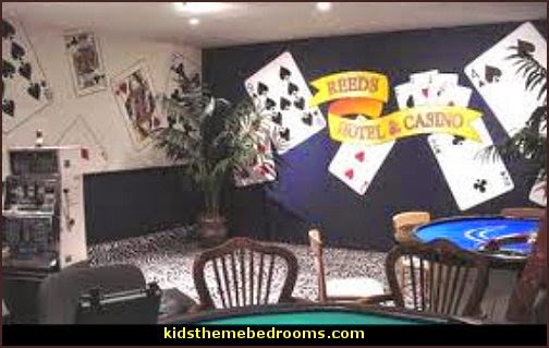 decorating theme bedrooms - maries manor: casino theme decorations