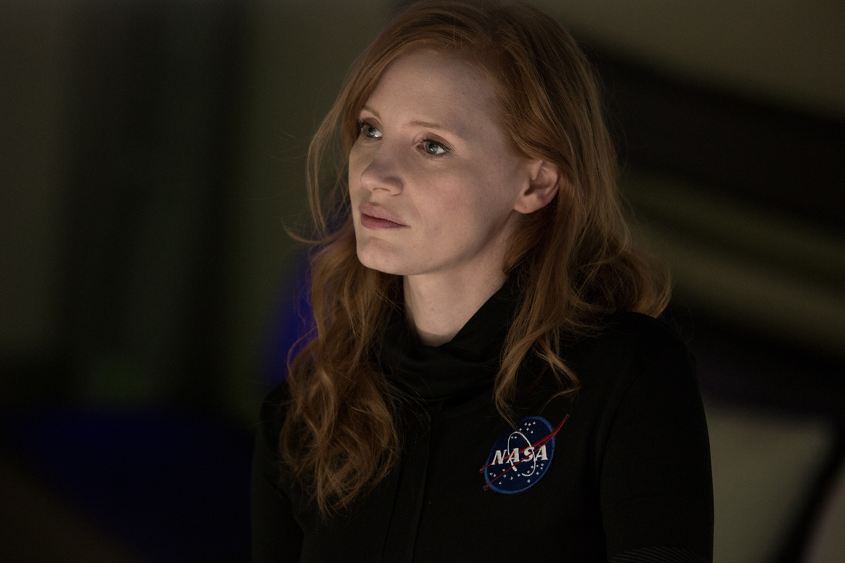 Jessica Chastain as Commander Lewis