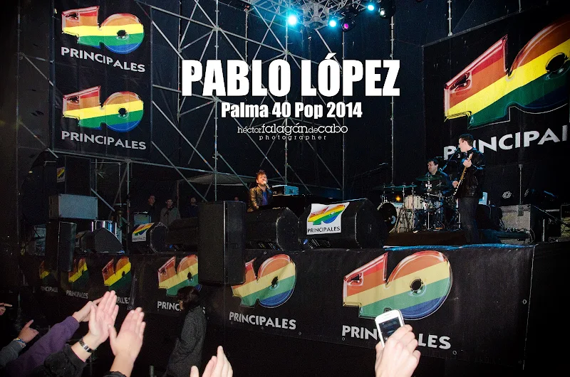 Pablo López en el Palma 40 Pop 2014. Héctor Falagán De Cabo | hfilms & photography.