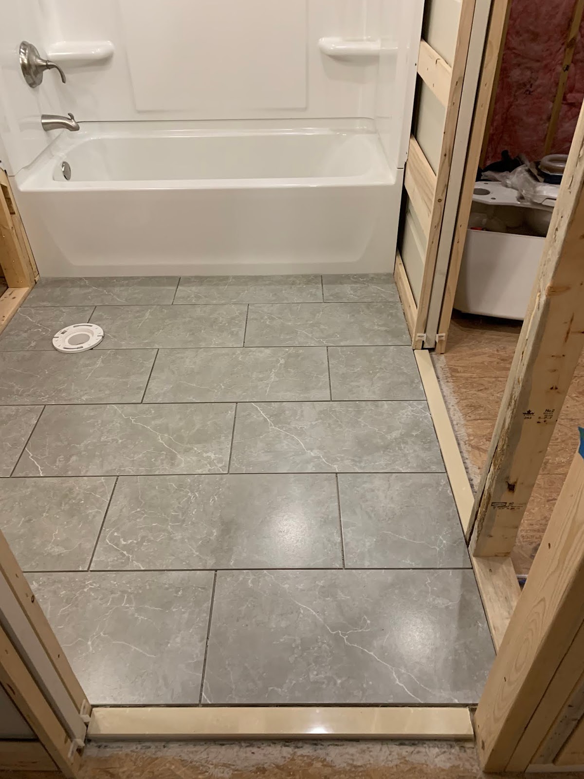 Price Creek DIY Attic Laying Bathroom Tile